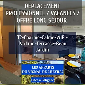 Appartement Les Du Vignal De Cheyrac, Polignac (Haute-Loire)